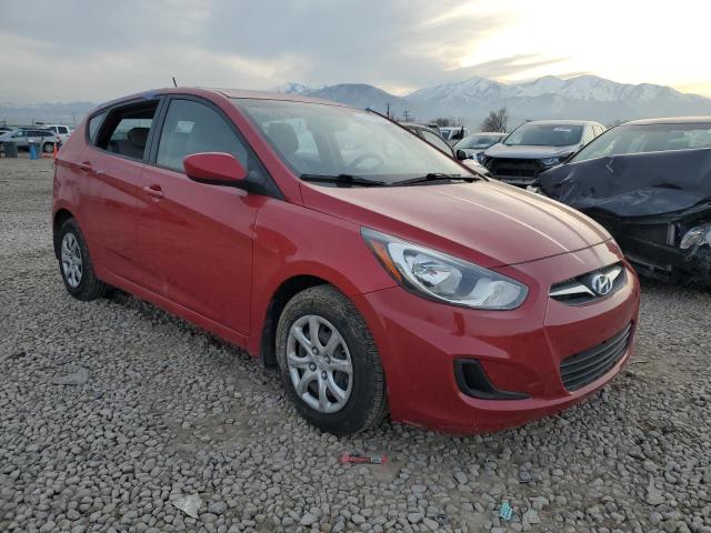 KMHCT5AE3EU188648 - 2014 HYUNDAI ACCENT GLS RED photo 4