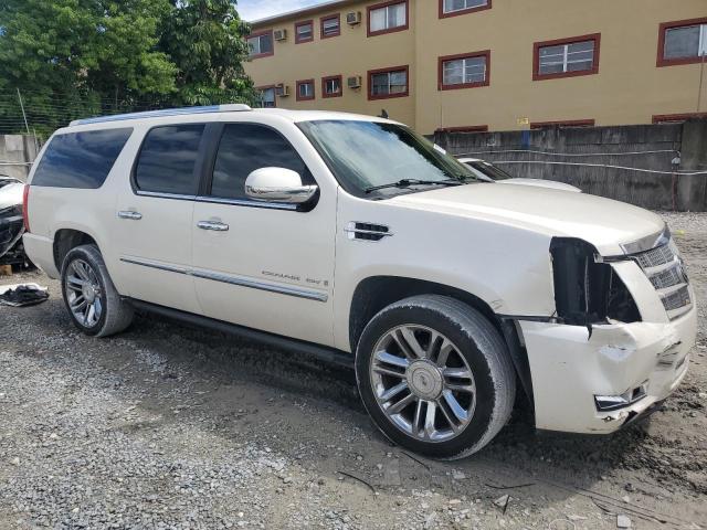 1GYFK36269R255589 - 2009 CADILLAC ESCALADE ESV PLATINUM Blanc photo 4