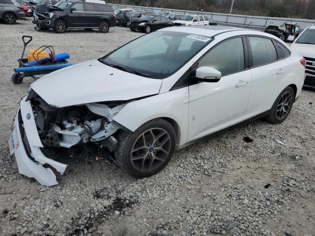 1FADP3H23HL346791 - 2017 FORD FOCUS SEL WHITE photo 1