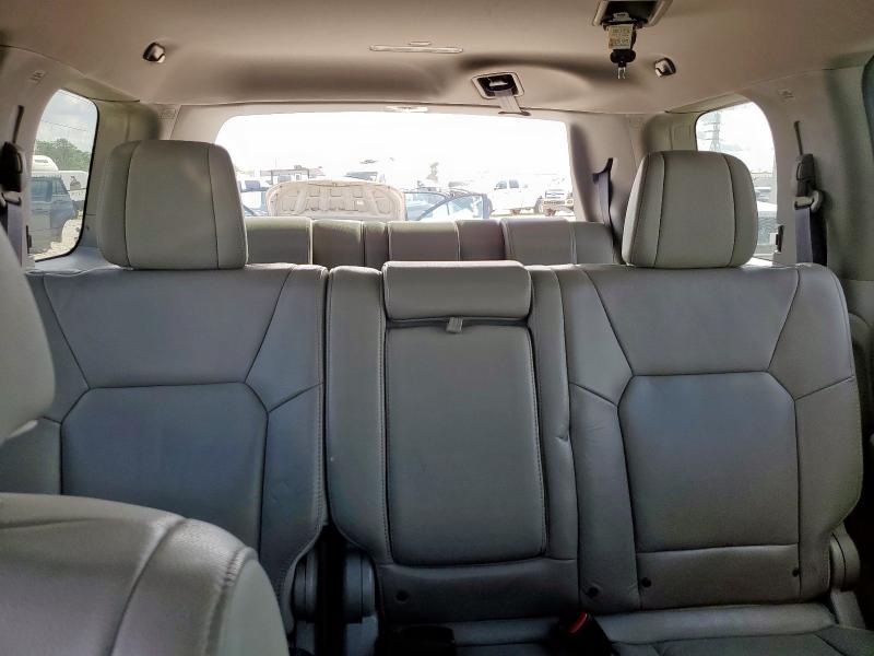 5FNYF3H5XDB003580 - 2013 HONDA PILOT EXL Negro foto 10