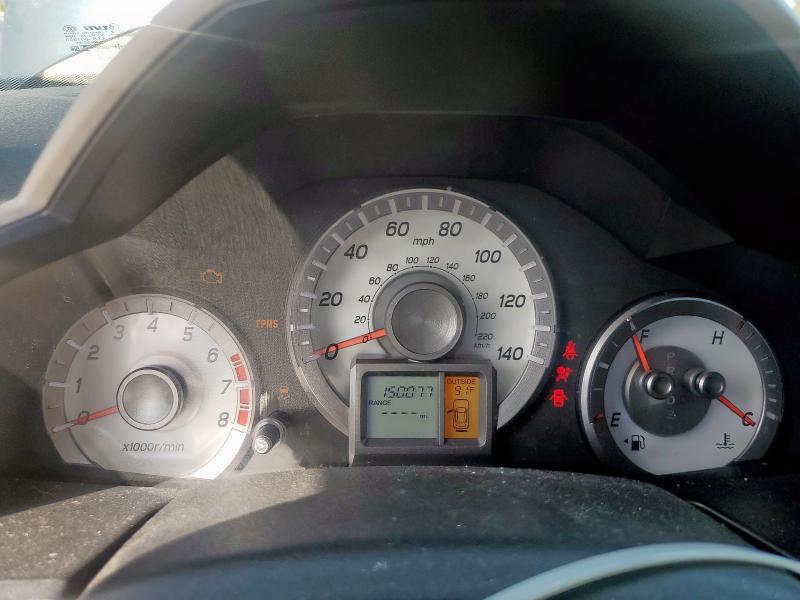 5FNYF3H5XDB003580 - 2013 HONDA PILOT EXL Negro foto 9