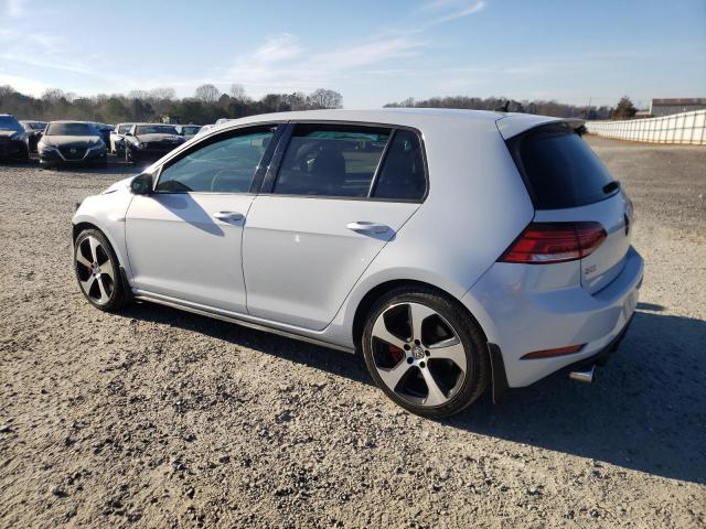 3VW5T7AU9KM034345 - 2019 VOLKSWAGEN GTI S WHITE photo 2