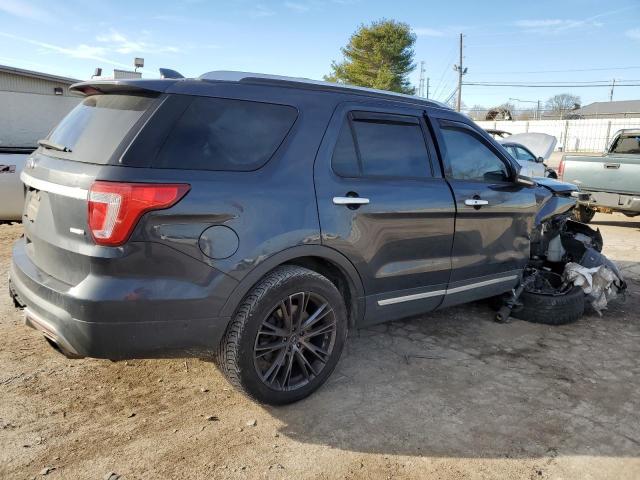 1FM5K8HT0HGA06120 - 2017 FORD EXPLORER PLATINUM BLACK photo 3