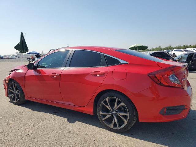 2HGFC2F84KH523841 - 2019 HONDA CIVIC SPORT Czerwony zdjęcie 2