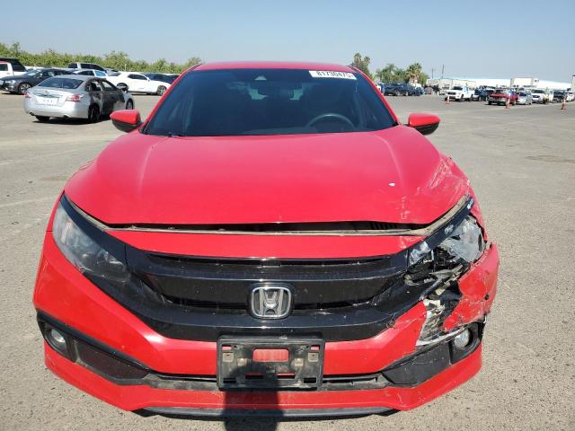 2HGFC2F84KH523841 - 2019 HONDA CIVIC SPORT Czerwony zdjęcie 5