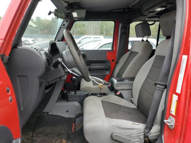 1J4BA3H19AL214385 - 2010 JEEP WRANGLER U SPORT RED photo 7