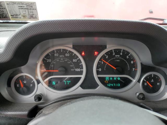 1J4BA3H19AL214385 - 2010 JEEP WRANGLER U SPORT RED photo 9