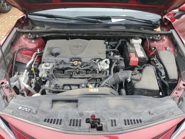 4T1F11AK2MU610750 - 2021 TOYOTA CAMRY XLE Қызыл фото 11