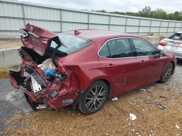 4T1F11AK2MU610750 - 2021 TOYOTA CAMRY XLE Қызыл фото 3