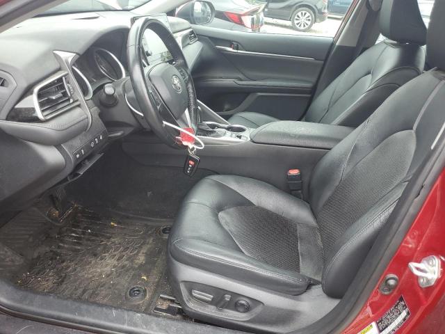 4T1F11AK2MU610750 - 2021 TOYOTA CAMRY XLE Қызыл фото 7