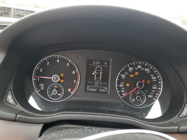 1VWBT7A30EC050028 - 2014 VOLKSWAGEN PASSAT SE SILVER photo 9
