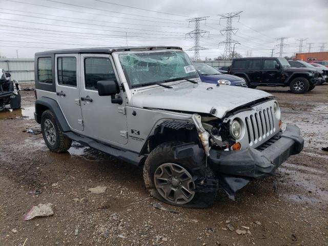 1J4GA39167L229150 - 2007 JEEP WRANGLER X SILVER photo 4