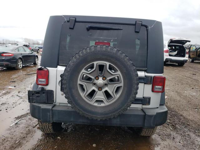 1J4GA39167L229150 - 2007 JEEP WRANGLER X SILVER photo 6