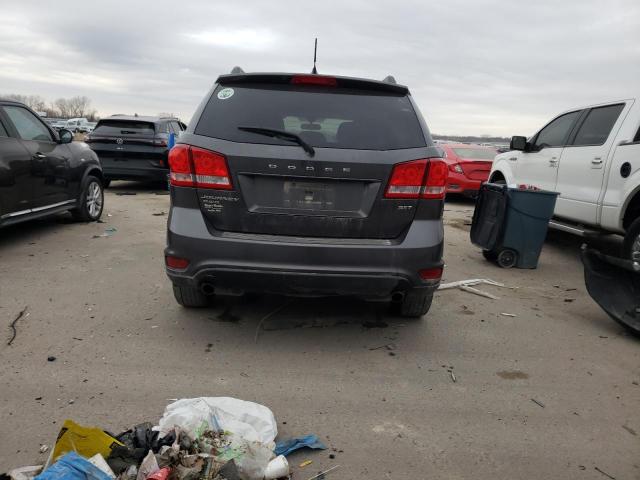 3C4PDDBG1ET271468 - 2014 DODGE JOURNEY SXT GRAY photo 6