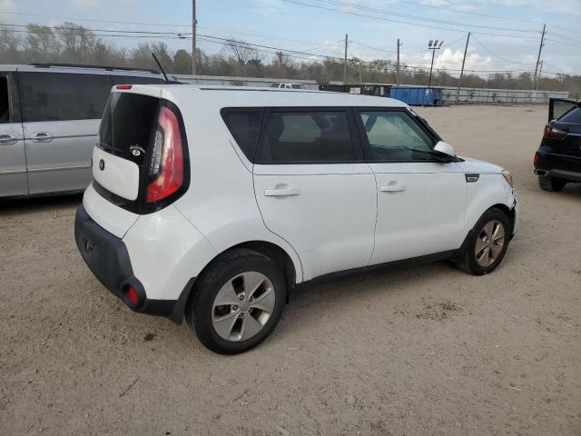 KNDJN2A27F7114885 - 2015 KIA SOUL WHITE photo 3