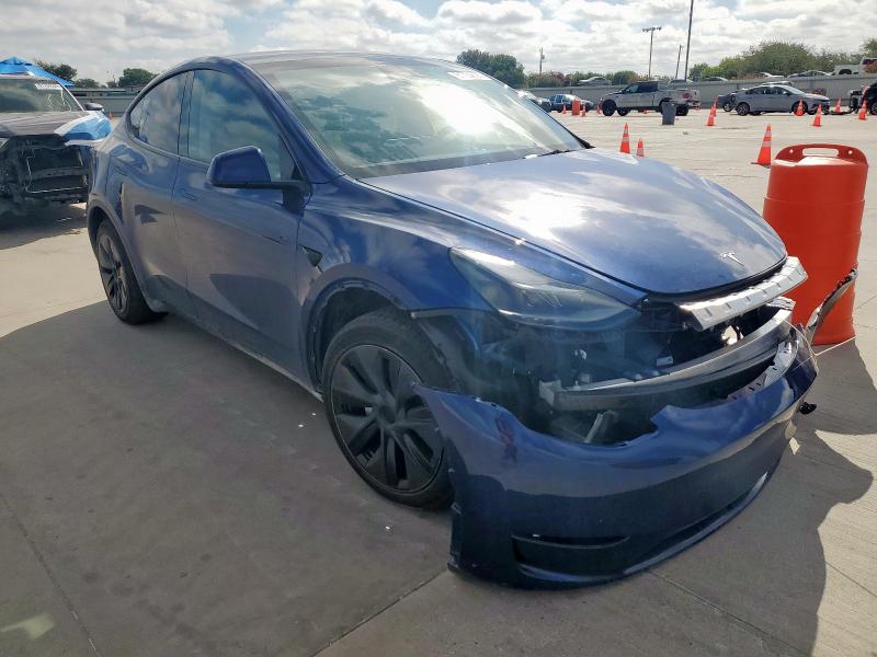 7SAYGDEE2RA328738 - 2024 TESLA MODEL Y Կապույտ լուսանկար 4