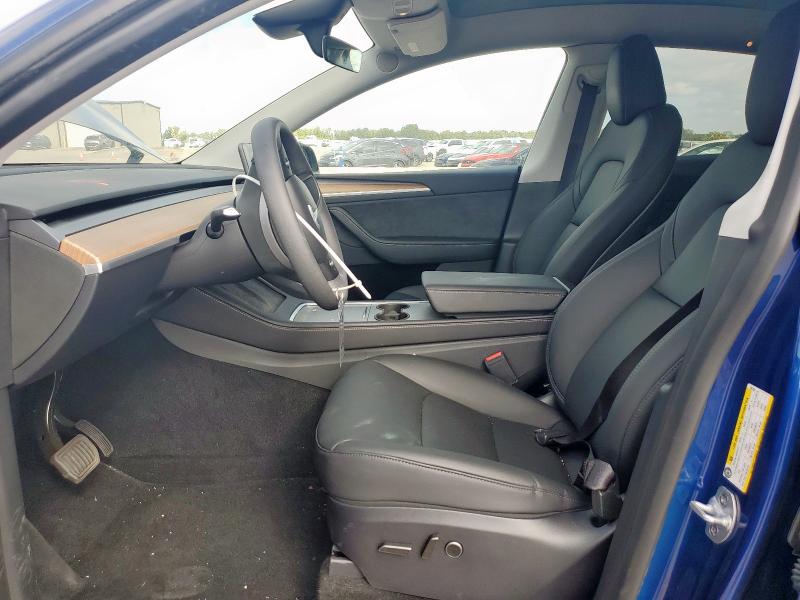 7SAYGDEE2RA328738 - 2024 TESLA MODEL Y Կապույտ լուսանկար 7