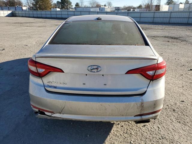 5NPE24AF0GH387883 - 2016 HYUNDAI SONATA SE SILVER photo 6