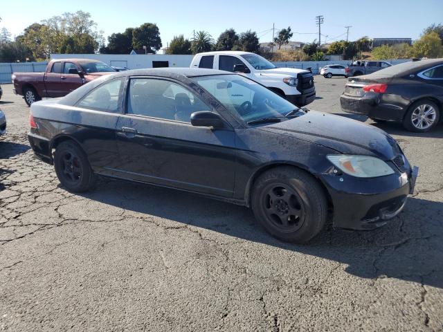 1HGEM22135L056744 - 2005 HONDA CIVIC DX VP Черный фото 4