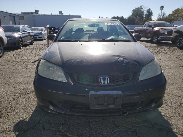 1HGEM22135L056744 - 2005 HONDA CIVIC DX VP Черный фото 5