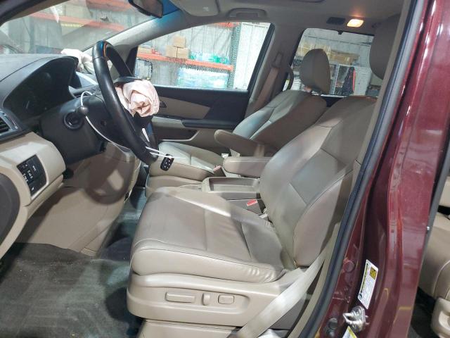 5FNRL5H69CB098410 - 2012 HONDA ODYSSEY EXL MAROON photo 7