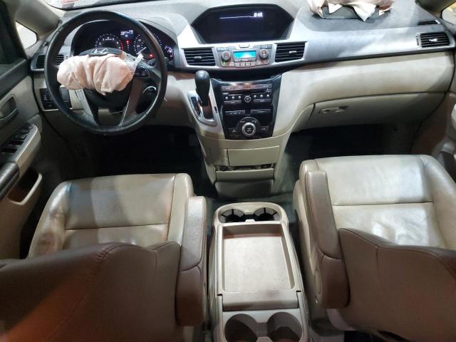 5FNRL5H69CB098410 - 2012 HONDA ODYSSEY EXL MAROON photo 8