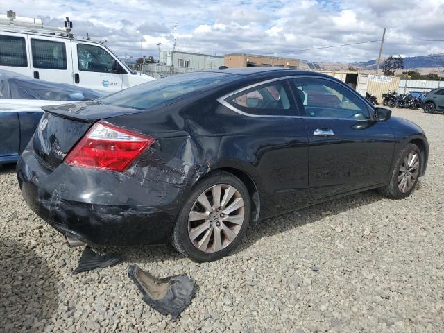 1HGCS2A88AA009758 - 2010 HONDA ACCORD EXL BLACK photo 3
