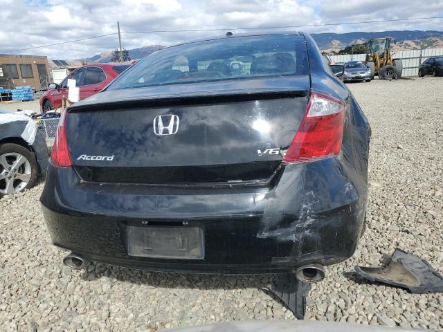 1HGCS2A88AA009758 - 2010 HONDA ACCORD EXL BLACK photo 6
