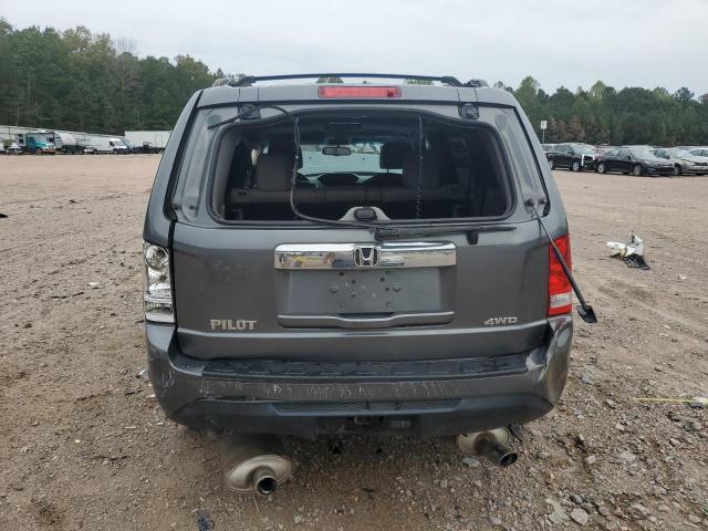 5FNYF4H60DB040006 - 2013 HONDA PILOT EXL GRAY photo 6