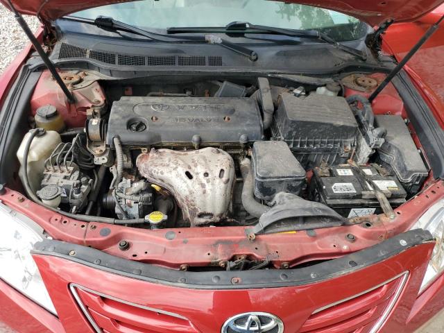 4T4BE46K49R060395 - 2009 TOYOTA CAMRY BASE RED photo 11