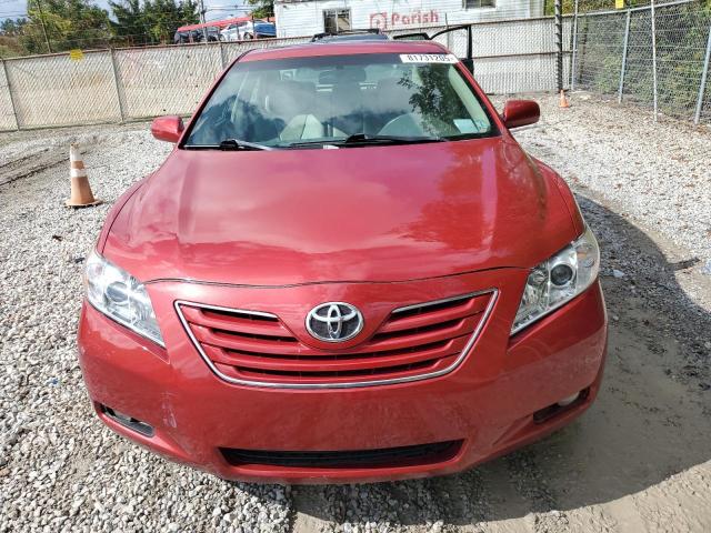 4T4BE46K49R060395 - 2009 TOYOTA CAMRY BASE RED photo 5