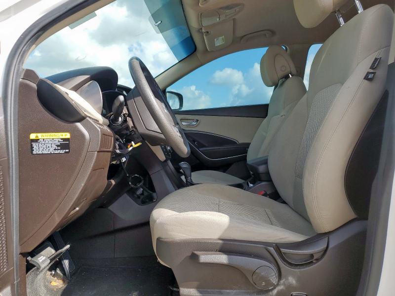 5XYZT3LB8JG560258 - 2018 HYUNDAI SANTA FE S WHITE photo 7