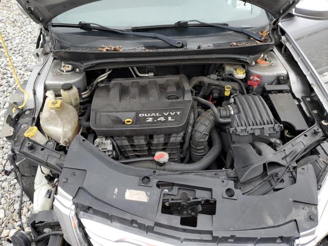 1C3CCBAB7EN237048 - 2014 CHRYSLER 200 LX SILVER photo 11