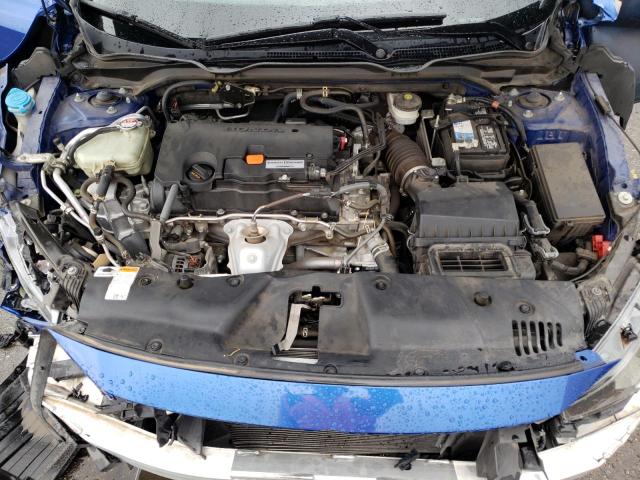 2HGFC2F65KH555065 - 2019 HONDA CIVIC LX BLUE photo 11