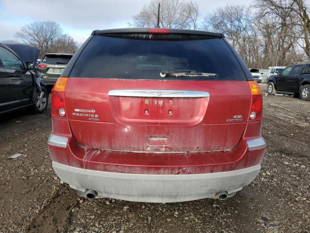 2A8GF68X77R365012 - 2007 CHRYSLER PACIFICA TOURING RED photo 6