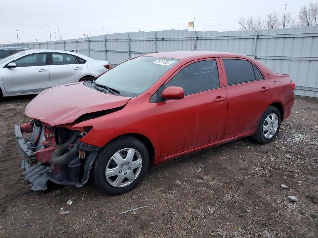 1NXBU4EE5AZ263731 - 2010 TOYOTA COROLLA BASE RED photo 1