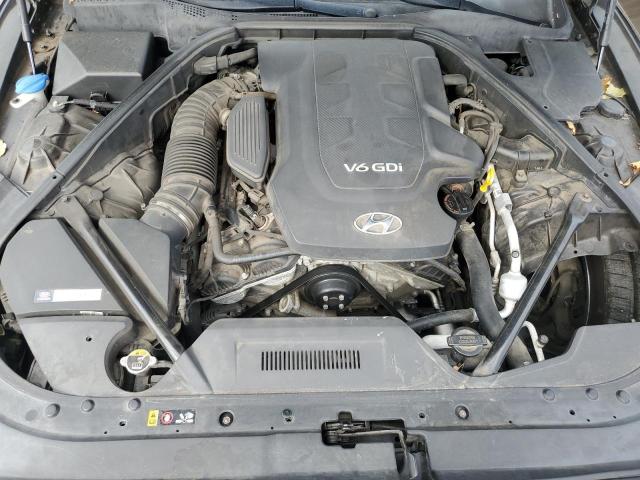 KMHGN4JE6GU117839 - 2016 HYUNDAI GENESIS 3.8L TAN photo 11