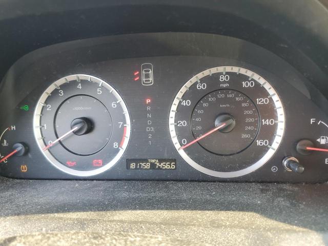 1HGCP2F72AA006758 - 2010 HONDA ACCORD EX WHITE photo 9