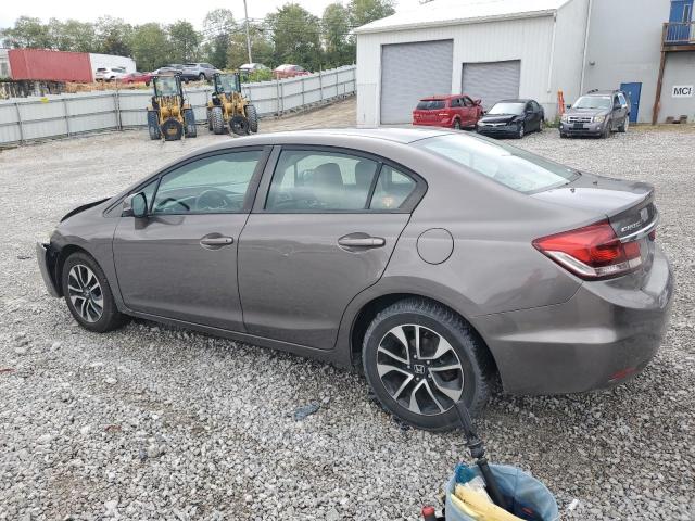 19XFB2F80DE066106 - 2013 HONDA CIVIC EX GRAY photo 2