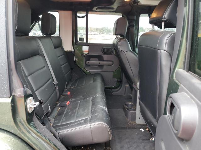 1J8GA59108L512350 - 2008 JEEP WRANGLER U SAHARA 绿色 照片 10