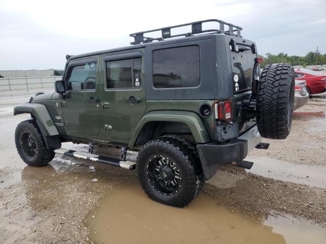1J8GA59108L512350 - 2008 JEEP WRANGLER U SAHARA 绿色 照片 2