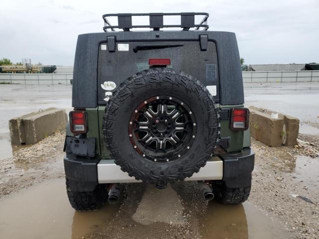 1J8GA59108L512350 - 2008 JEEP WRANGLER U SAHARA 绿色 照片 6