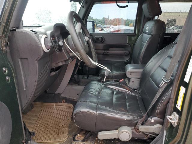 1J8GA59108L512350 - 2008 JEEP WRANGLER U SAHARA 绿色 照片 7