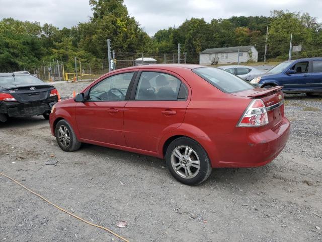 KL1TG5DE2BB192032 - 2011 CHEVROLET AVEO LT RED photo 2