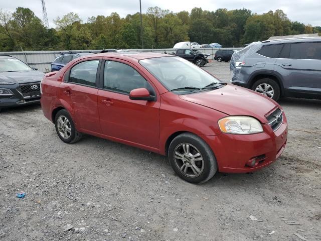 KL1TG5DE2BB192032 - 2011 CHEVROLET AVEO LT RED photo 4