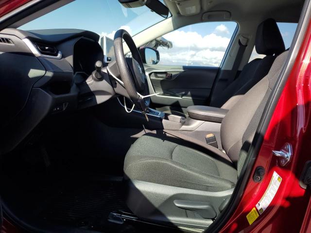 2T3MWRFV9SW271743 - 2025 TOYOTA RAV4 LE أحمر صورة 7