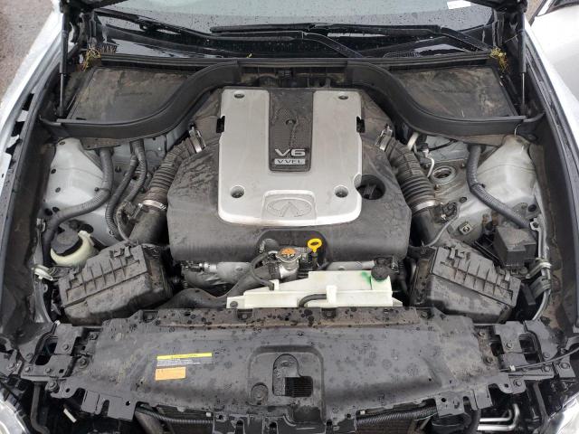 JN1CV6AP1DM719837 - 2013 INFINITI G37 BASE SILVER photo 11