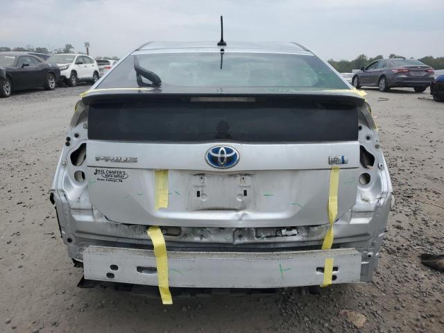 JTDKN3DU2B5302839 - 2011 TOYOTA PRIUS 银色 照片 6