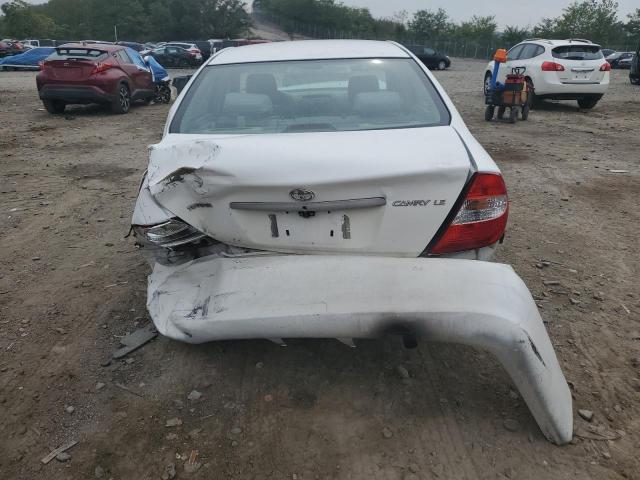 4T1BE32K02U113299 - 2002 TOYOTA CAMRY LE WHITE photo 6