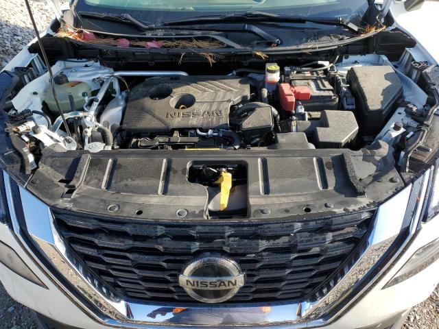 5N1AT3CB0MC704449 - 2021 NISSAN ROGUE SL WHITE photo 12